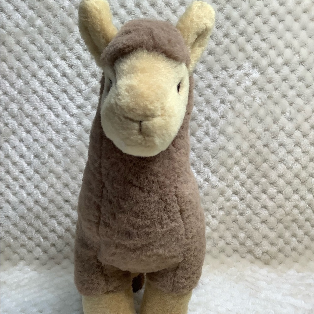 Aurora Eco Nation Llama Alpaca Plush 10in Eco Friendly Stuffed Animal